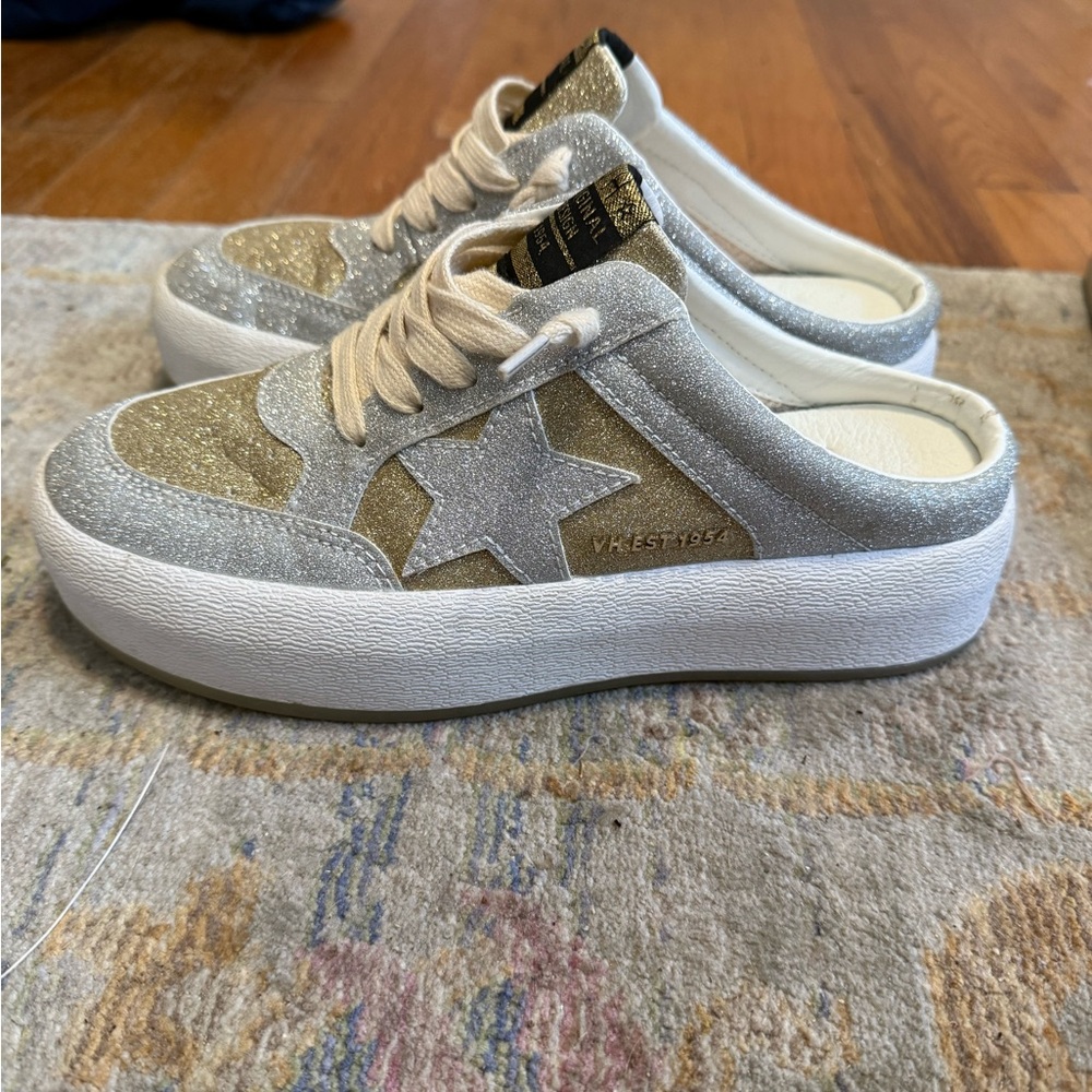 Vintage Havan platform slide sneakers